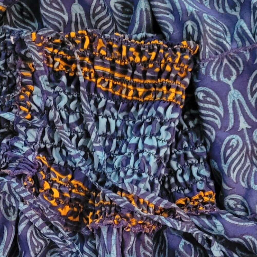 Beautiful Skirt with leaf pattern OS - Picture 7 of 8